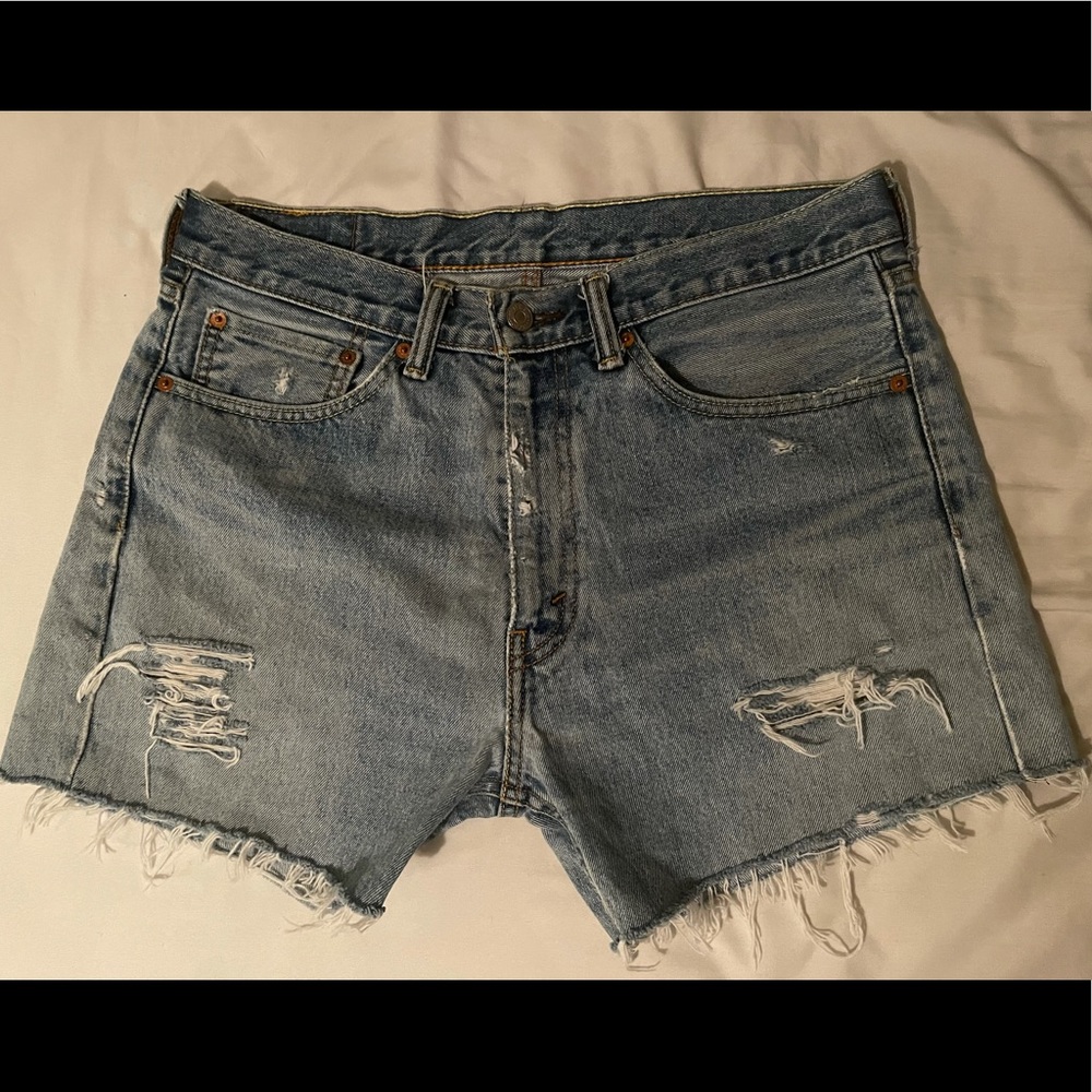 Levi’s 505 denim shorts